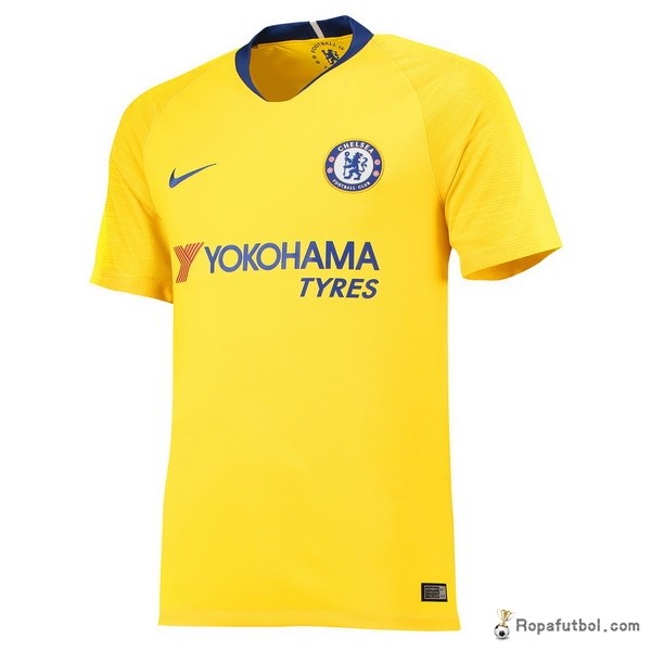 Tailandia Camiseta Chelsea Replica Segunda Ropa 2018/19 Amarillo